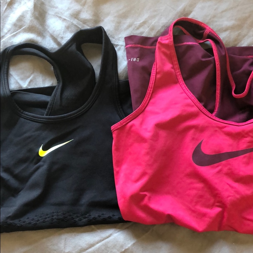 Nike Running tank tops. One is XS one is M